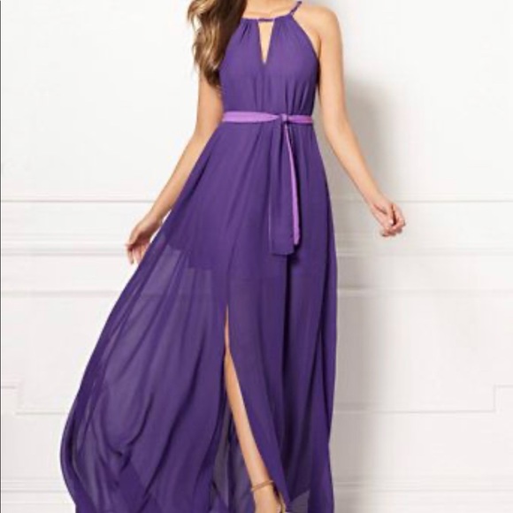 New York & Company Dresses & Skirts - Purple and Lavender Evening Dress